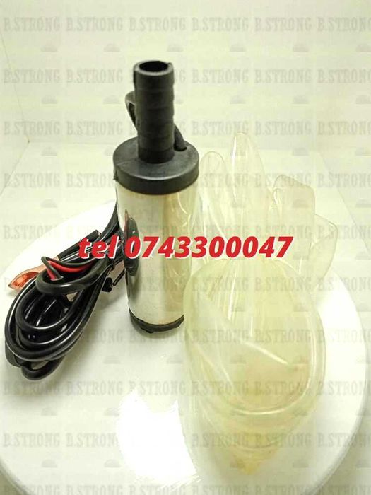 Unitate Transfer Orice Lichid Electrica Pentru Transfer 12V Motorina Si Apa Si Ulei, Lichide Radio Vehicul -Reglabil Atelier Montaj 38Mm 60W 37Mm 24V