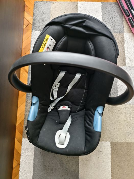 Продавам детска количка CYBEX  BALIOS S LUX BLK 3в1 MOON BLACK