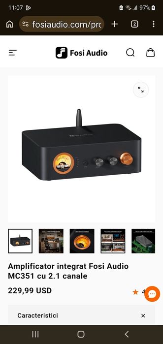 Fosi audio MC 351 - 2.1 amplificator