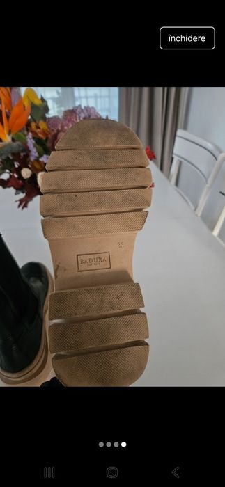 Ghete Badura piele 36