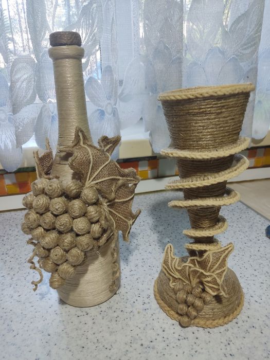 Набор из джутовой нити