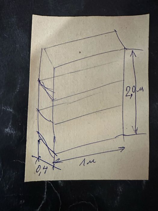 Передвижной стеллаж тележка