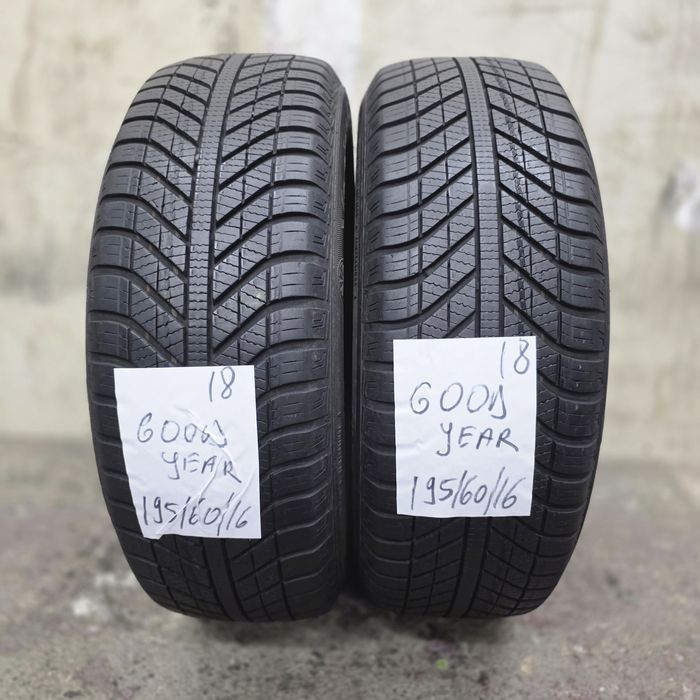 2×195/60/16 M+S.GOODYEAR .Stare excelenta.