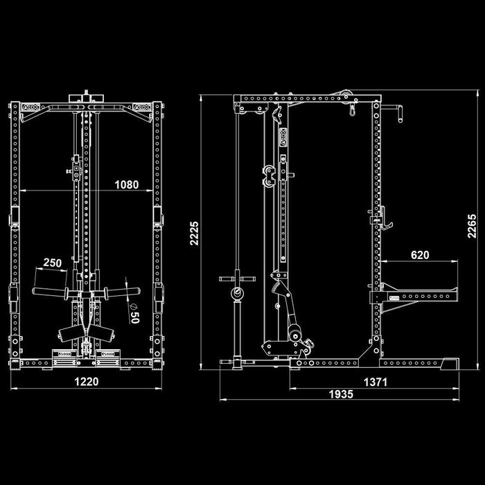 Стойка Half Rack и Скрипец / Комбиниран Фитнес Уред / Стойки