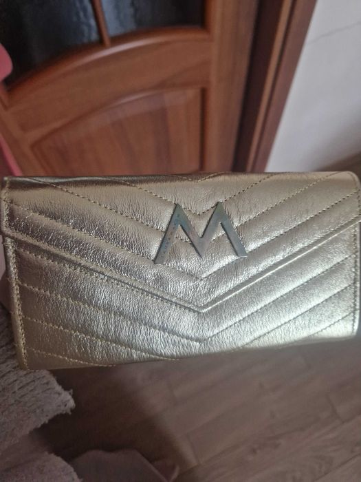 Portofel Laura Maxim, M Wallet, auriu