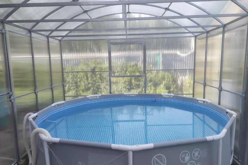 Теплица прямостенная «премиум»