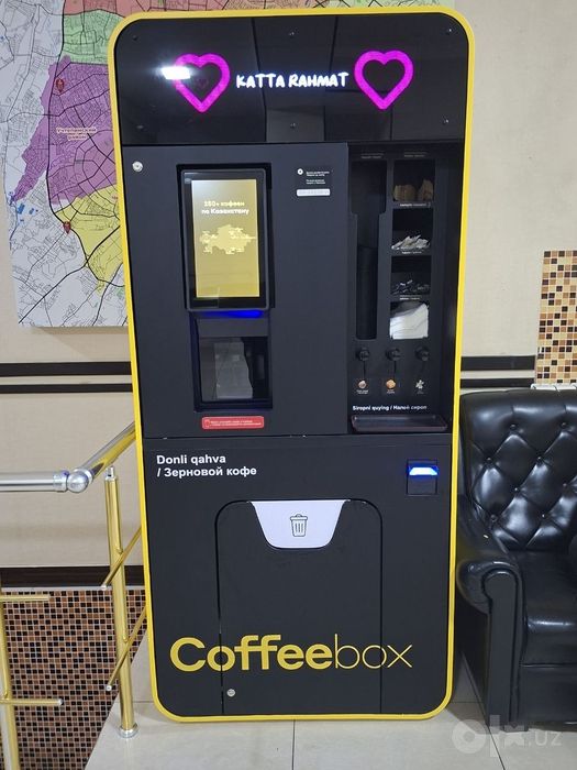 Кофейный аппарат CoffeeBox / Jetinno JL28 — с поддержкой франшизы