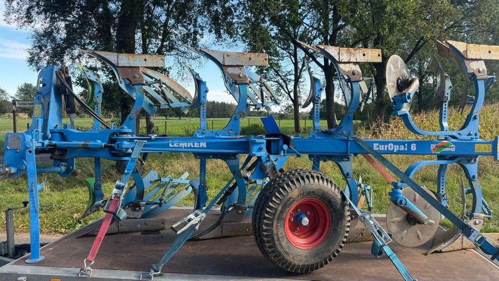 Lemken EurOpal 6 . Belarus, Case, John Deere, Claas Arion tortadi