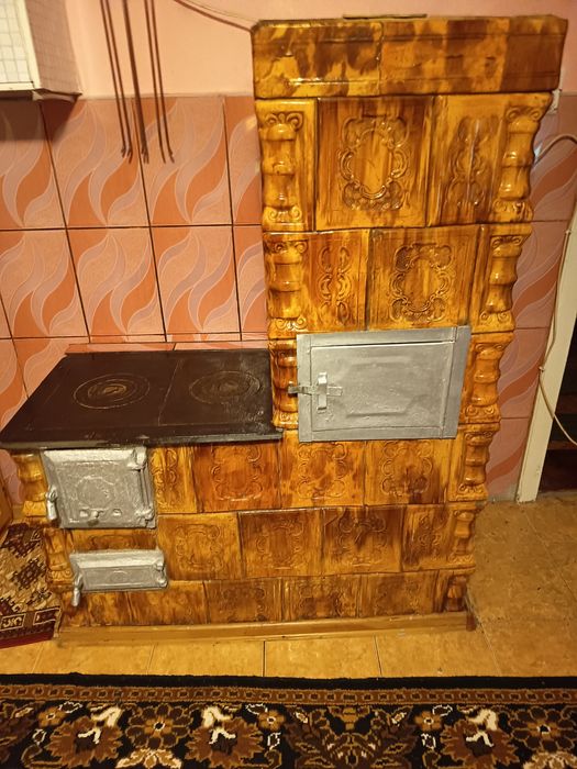 Soba teracota cu plita