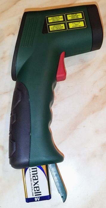 Безконтактен IR инфраред термометър -50+380 градуса