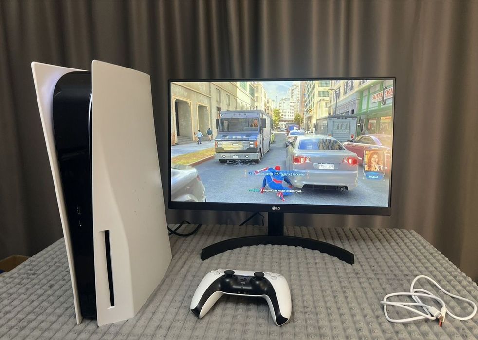 Прошитая PS5 Fat с дисководом
