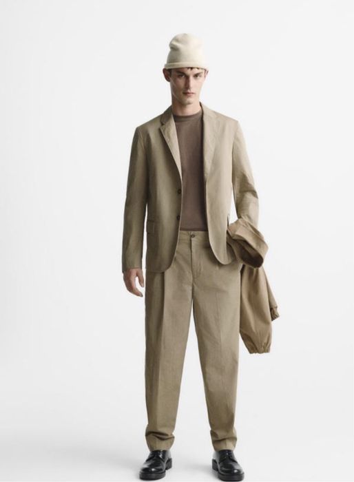 Costum, camasa Zara NOU cu eticheta Slim fit Regular mai multe marimi