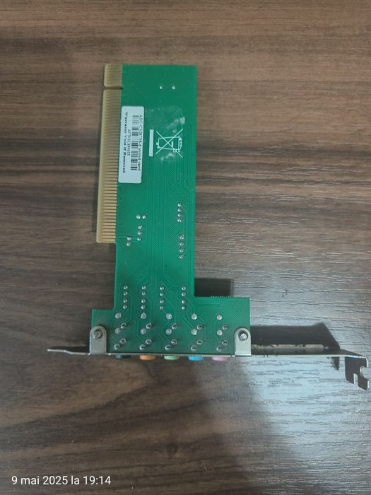 Vând placă sunet PCI Gembird 6 canale