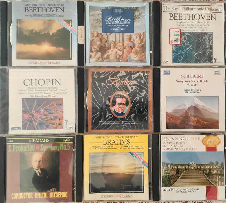 CD-uri - Clasica - Brendel, Schnabel, Kempff, Arrau, Pinnock, Horowitz