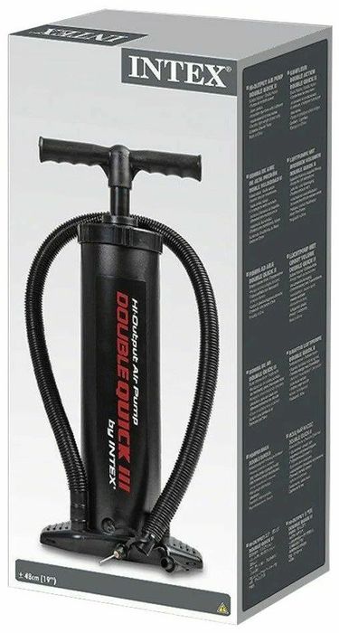 Насос Ручной самый большой высота-48 см. Intex