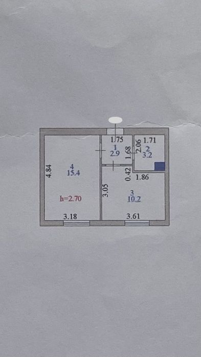 Однокомнатная квартира