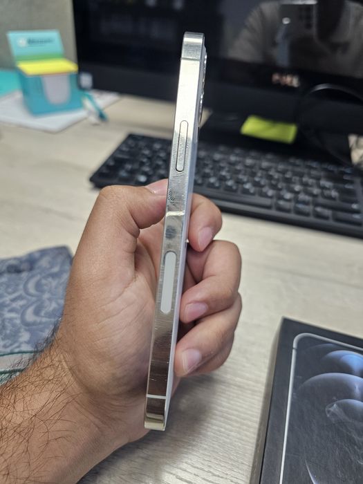 iPhone 12 Pro 128GB Silver (320$) — ideal holat