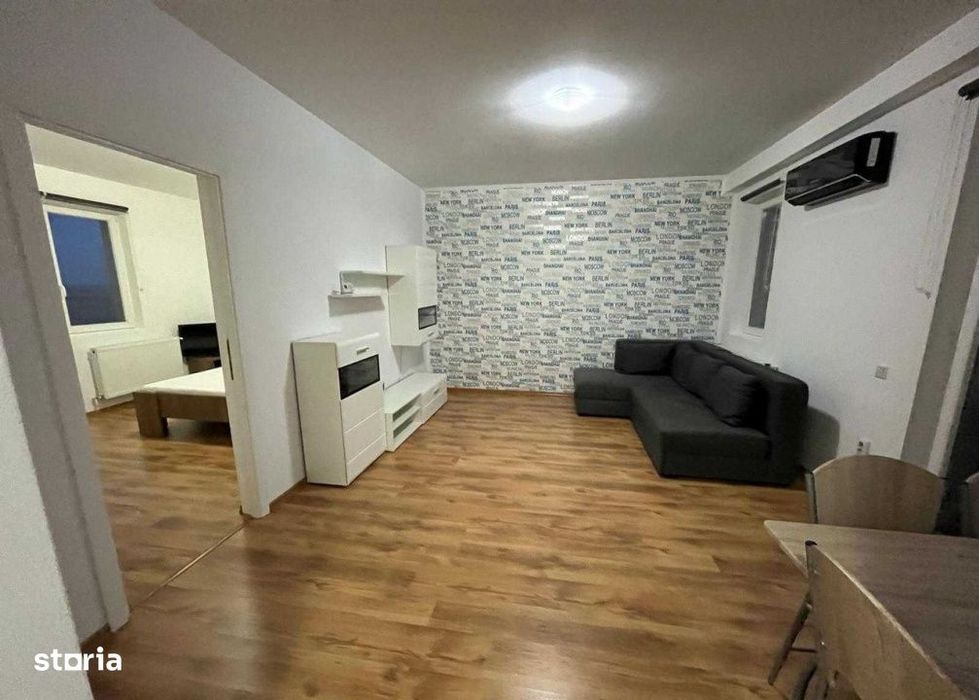 Apartament 2 camere 45mp, 2 balcoane, parcare, etaj intermediar, finis