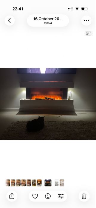 Semineu electric  cu incalzire