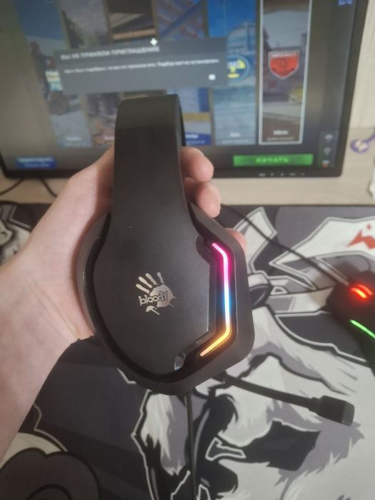 Наушники bloody модель не помню