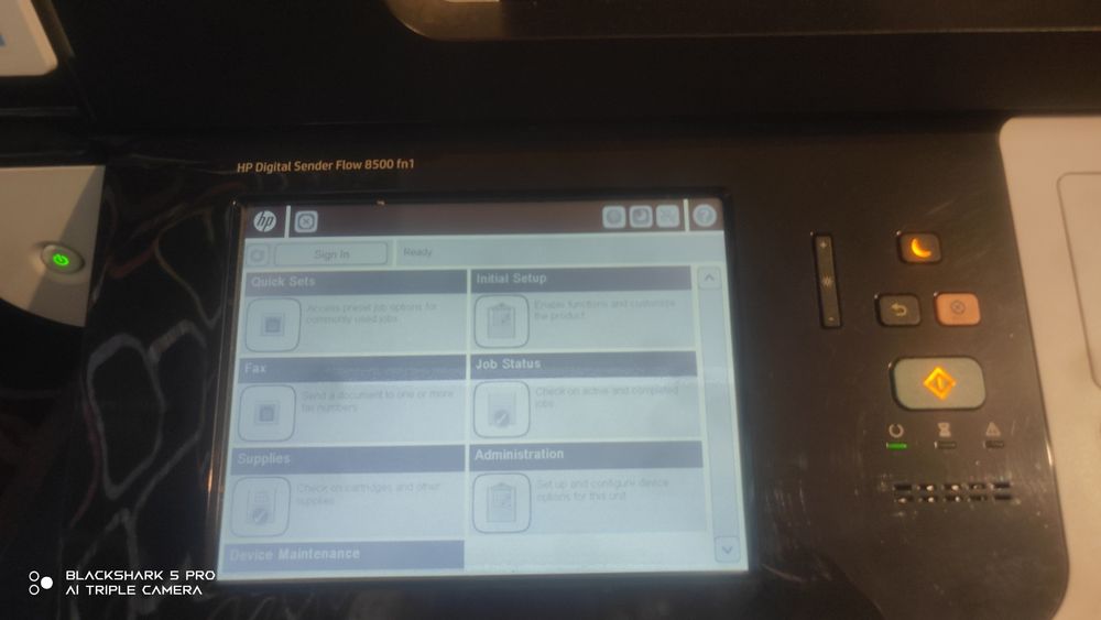 Сканер super jet HP Digital Senoler Flow 8500 Fn1