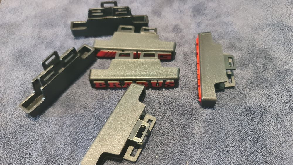 Емблема АМГ AMG Brabus  Брабус за маска решетка Panamericana