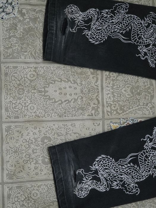 Джинсы ed hardy черные