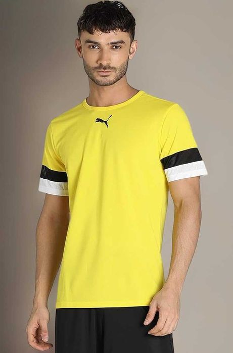 Tricouri Puma TeamRISE Jersey 70493207 Barbati, Galbene, M, L si XL