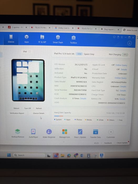 Ipad pro 12.9 Wifi+Cellular