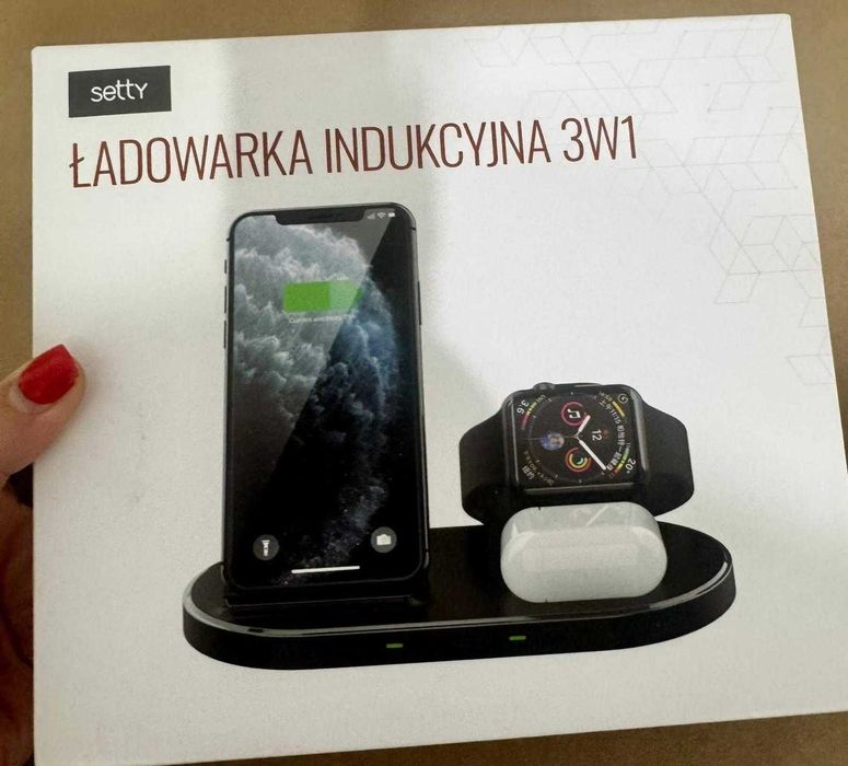 Incarcator wireless Setty 3 in 1, NOU