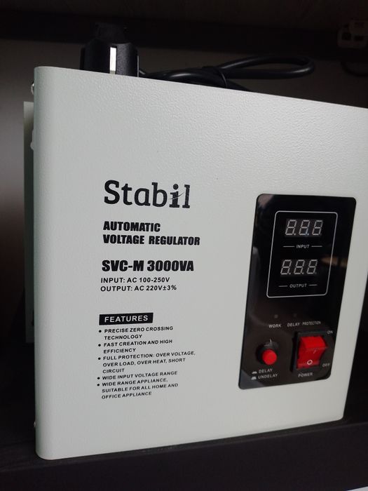 Stabilizator 3 kva 80y.e.