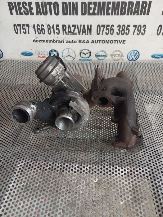 Turbo Turbina Fiat Doblo Multipla Stilo Bravo Alfa Romeo 147 1.9 Jtd Cod  - Dezmembrari Arad
