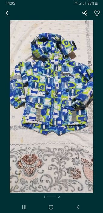 Вещи на мальчика мало пользовались без дефектов б/у