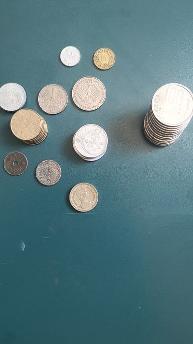 Colecție monede din ani diferiți