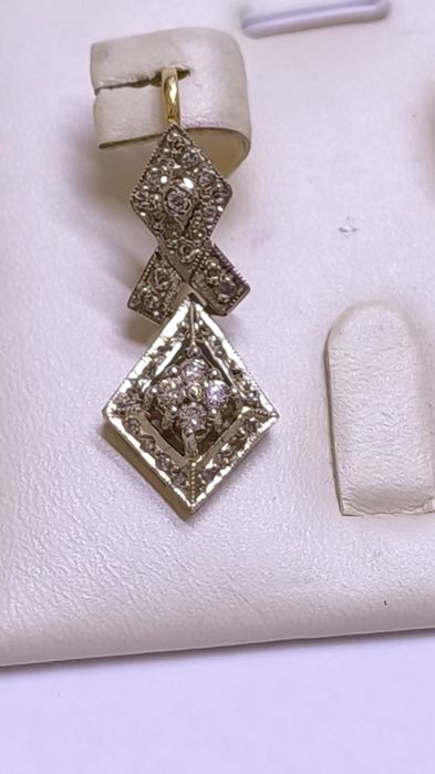 Серьги из жёлтого золота