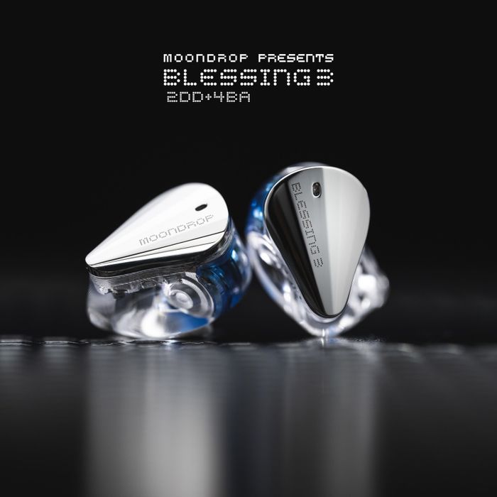 MoonDrop Blessing 3 2DD+4BA Earphones Hybrid In-ear Monitors