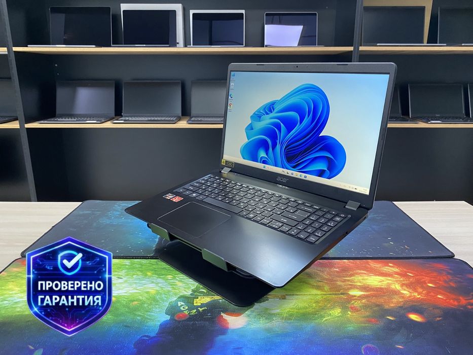 Ноутбук Acer Aspire 3 AMD Ryzen 5-3500U|8GB|SSD 128GB+HDD 1000GB
