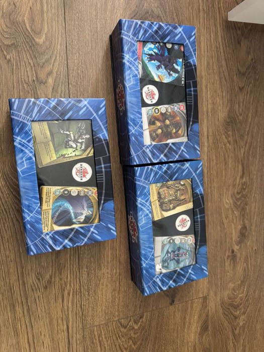 Бакуган карти с магнитна кутия