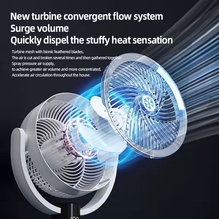 Ventilator simsiz va qulay zaryatkali Вентилятор