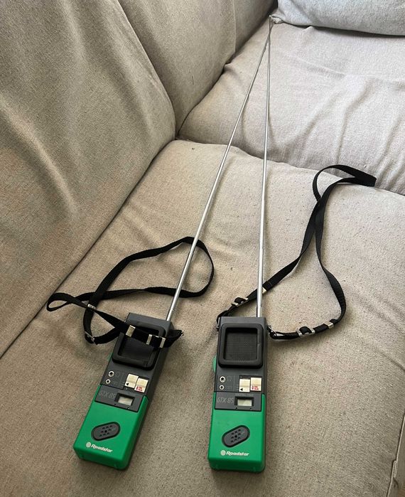 Set statii radio Roadstar GTX 85 vintage PMR walkie talkie