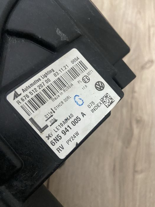 Фары поло лифтбек