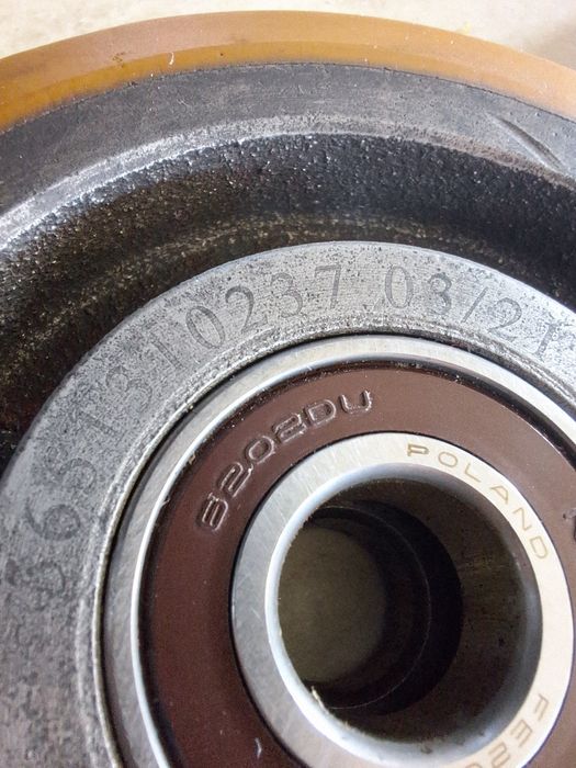 Rola sarcina ghidaj transportoare bandaj poliuretan 100x30-15