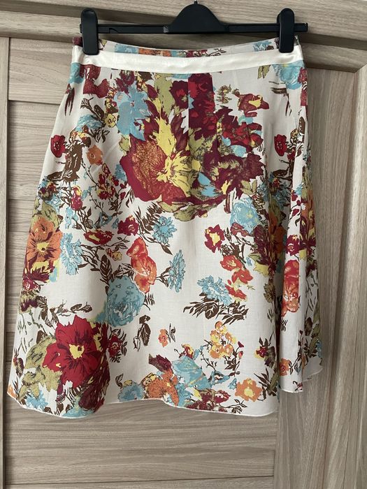 Fusta print superb de vara marimea M