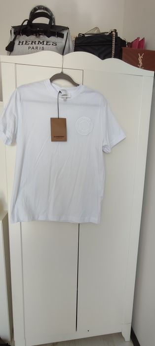 Тениска бяла Burberry