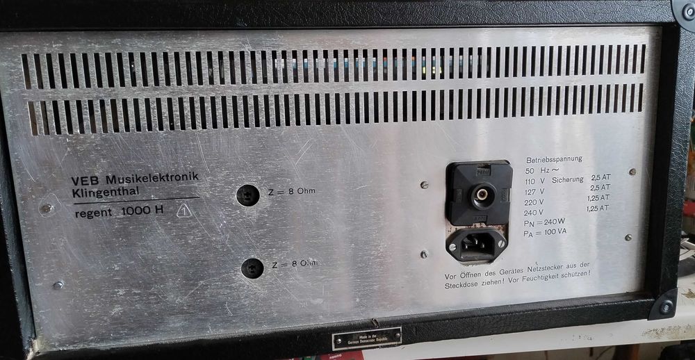 Усилвател VERMONA 1000H