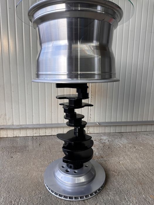 Măsuță Cafea Jantă Auto / Unicată / Home-made