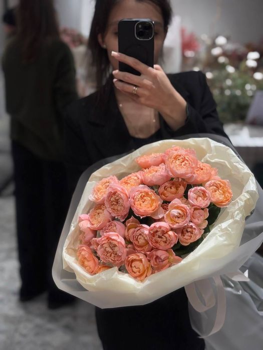 Цветы розы букеты