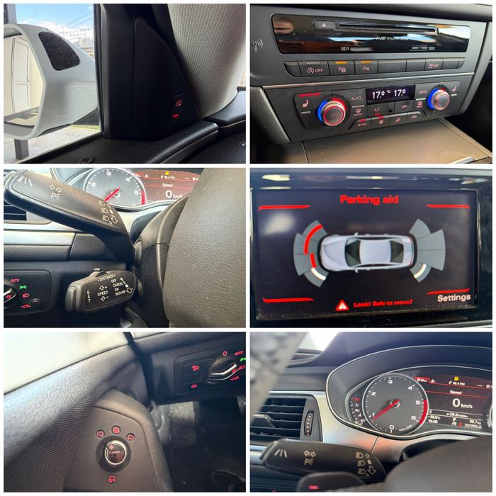 Audi A6 2015 2.0d 190cp distronic lane assist blind spot led rate/leasing