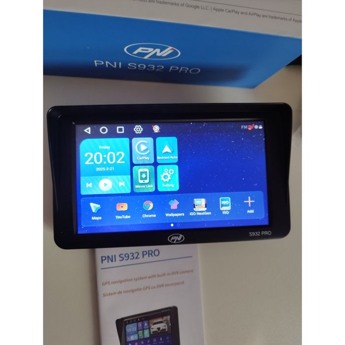 GPS cu android PNI S932 PRO+camera Marsarier - livetrafic