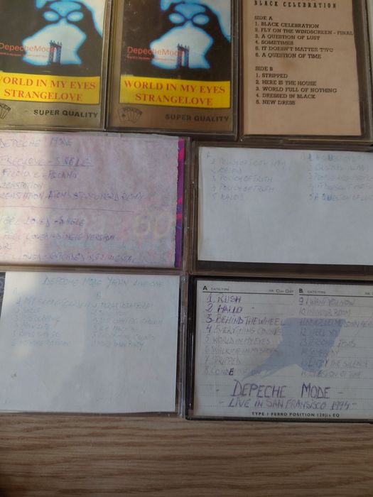 Casete audio Depeche Mode